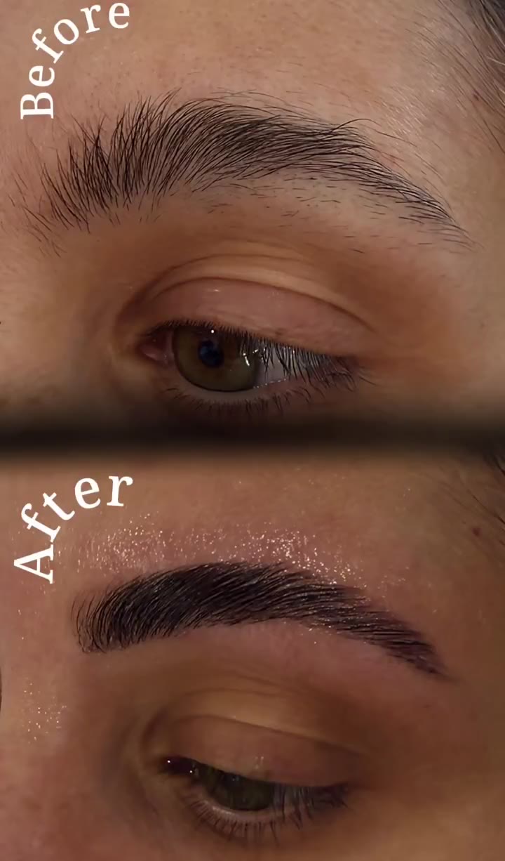 Browlifting – Zupfen & Färben im Glam Beauty Studio Garching